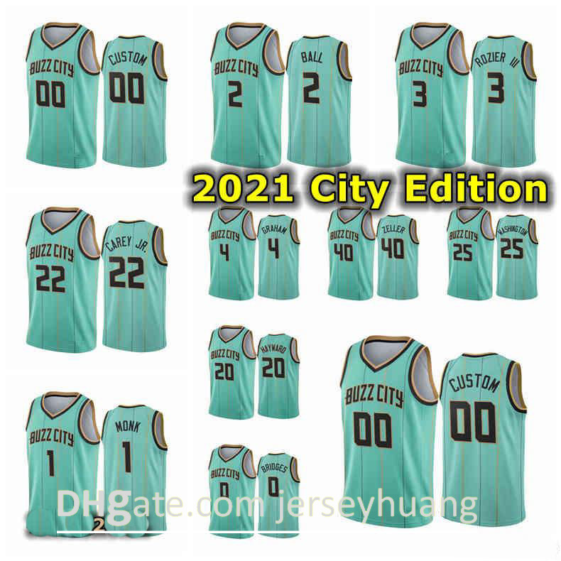 2021 Mens Hot Pressing Customized Basketball Jersey 2 LaMelo Ball 3 Rozier 22 Carey 1 Monk 40 Zeller 20 Hayward 0 Bridges 4 Graham Jersey, 25washington
2021 Mens Hot Pressing Customized Basketball Jersey 2 LaMelo Ball 3 Rozier 22 Carey 1 Monk 40 Zeller 20 Hayward 0 Bridges 4 Graham Jersey, 25washington