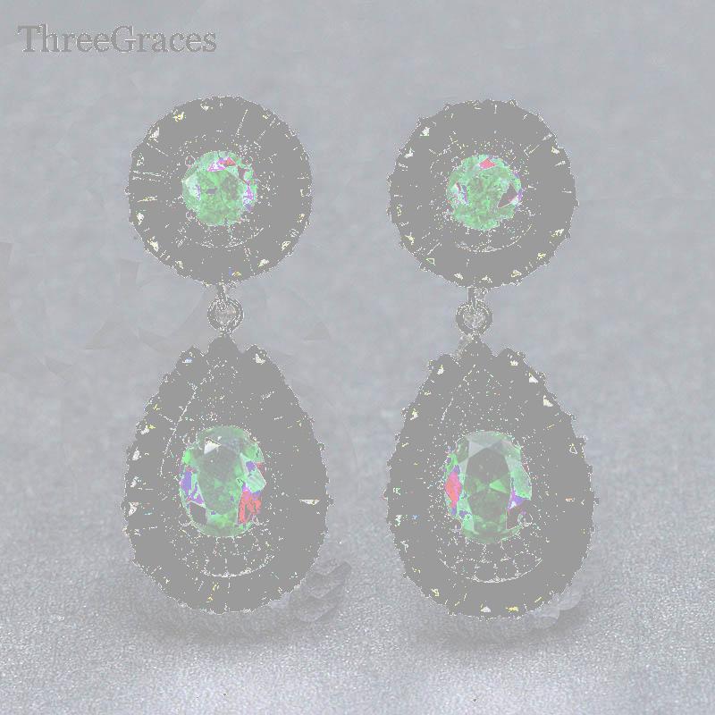 Dangle & Chandelier ThreeGraces Arrival Classic Big Water Drop Full Inlay Cubic Zirconia Long Dropping Bridal Wedding Earrings For Women ER2, Silver
Dangle & Chandelier ThreeGraces Arrival Classic Big Water Drop Full Inlay Cubic Zirconia Long Dropping Bridal Wedding Earrings For Women ER2, Silver