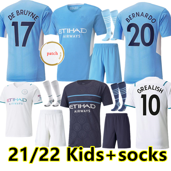 Kids socks Manchester soccer jersey 21 22 G. JESUS CITY GREALISH HAALAND STERLING FERRAN DE BRUYNE foden 2021 2022 football shirts MAN uniform men kids kit sets, 21/22 away
Kids socks Manchester soccer jersey 21 22 G. JESUS CITY GREALISH HAALAND STERLING FERRAN DE BRUYNE foden 2021 2022 football shirts MAN uniform men kids kit sets, 21/22 away