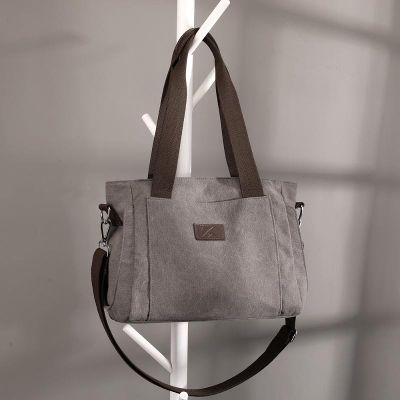 Solid Color Canvas Shoulder Bag For Women Design 2021 Casual Brand Large Capacity Travel Purses And Handbags Crossbody Bags Sac Cross Body, Black
Solid Color Canvas Shoulder Bag For Women Design 2021 Casual Brand Large Capacity Travel Purses And Handbags Crossbody Bags Sac Cross Body, Black