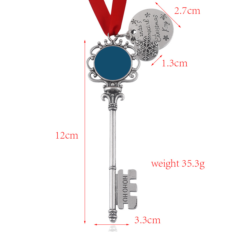 magic santa claus key ornaments Decorations christmas halloween gifts xmas wholesales keychain Men and Women New style Free shipping