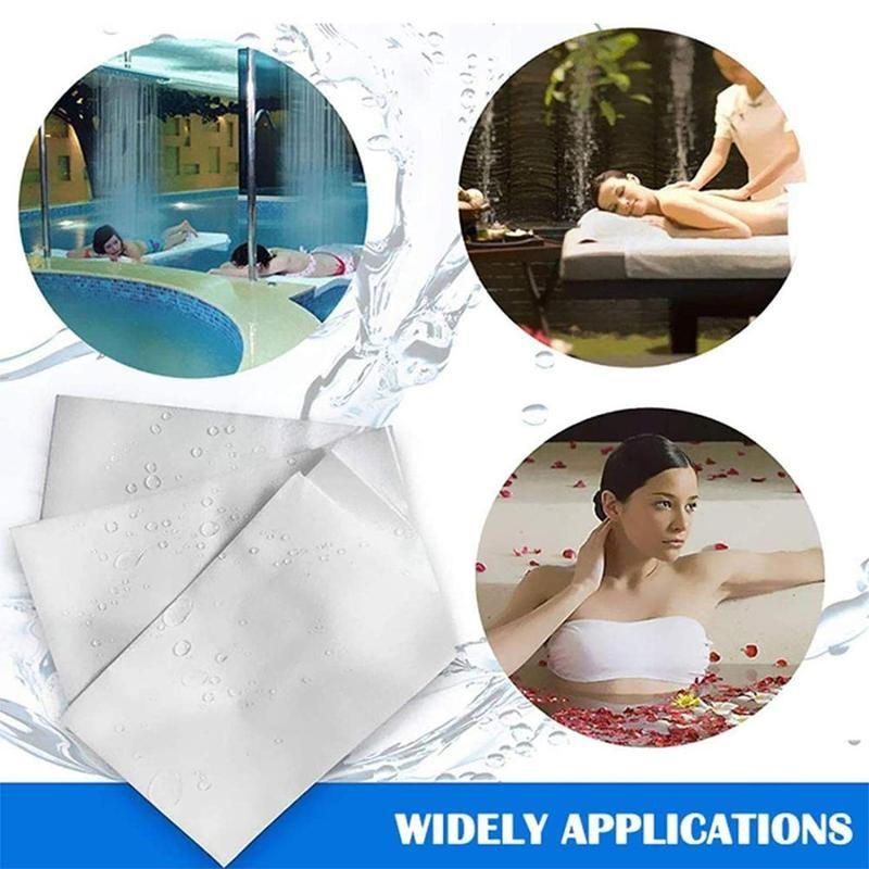 Towel 50Pcsroll Disposable Bed Sheets Bedroom Massage Table Dwe74 Sheet Beauty Salon Spa Nonwoven Fabric Pillow Tattoo Bath Supply291q294817882
