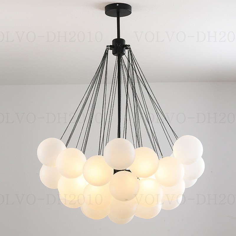 Nordic Frosted Glass Bubble Ball Pendant Lamps Chandeliers Hanglamp Led Hanging Lights for Dining Living Room Suspendu Lighting for Restaura
Nordic Frosted Glass Bubble Ball Pendant Lamps Chandeliers Hanglamp Led Hanging Lights for Dining Living Room Suspendu Lighting for Restaura