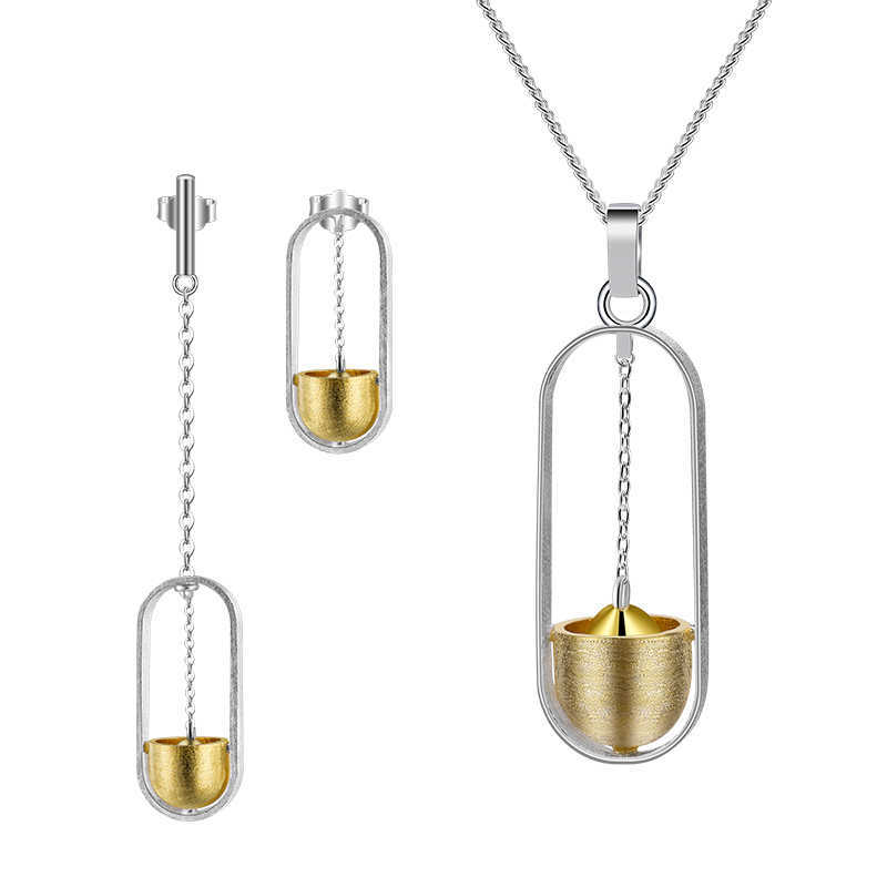 Lotus Fun Real 925 Sterling Silver Handmade Fine Jewelry Creative Hammer Ram Design Dangle Set for Women Bijoux 210628, White
Lotus Fun Real 925 Sterling Silver Handmade Fine Jewelry Creative Hammer Ram Design Dangle Set for Women Bijoux 210628, White