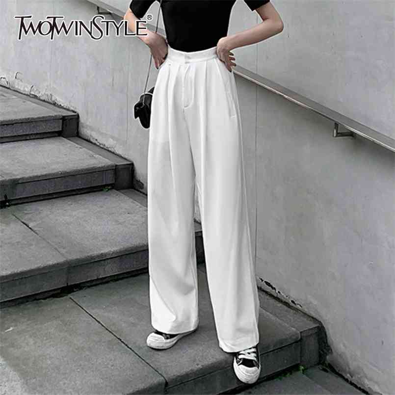 Minimalist Casual Wide Leg Pants For Female High Waist Black Large Size Loose Straight Trousers Fashion 210521, Apricot
Minimalist Casual Wide Leg Pants For Female High Waist Black Large Size Loose Straight Trousers Fashion 210521, Apricot