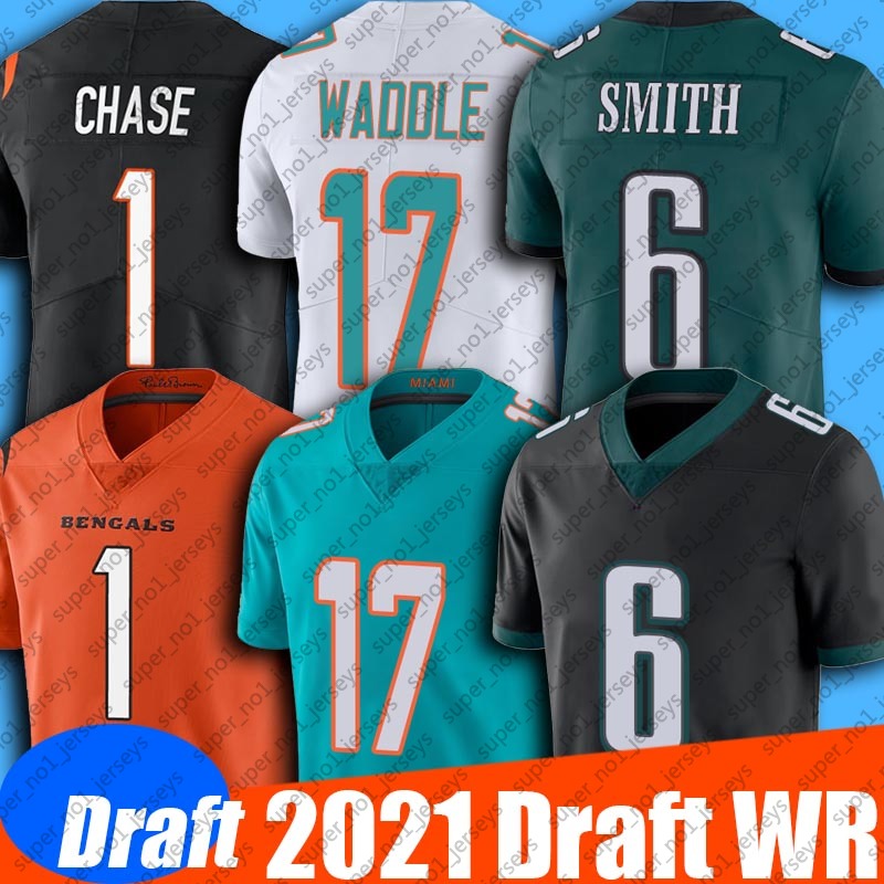 2021 Draft 1 Ja'Marr Chase Jersey 17 Jaylen Waddle 6 DeVonta Smith Jerseys 8 Kyle Pitts 50 Gregory Rousseau 11 Kellen Mond Jersey, Limited (wuy)
2021 Draft 1 Ja'Marr Chase Jersey 17 Jaylen Waddle 6 DeVonta Smith Jerseys 8 Kyle Pitts 50 Gregory Rousseau 11 Kellen Mond Jersey, Limited (wuy)