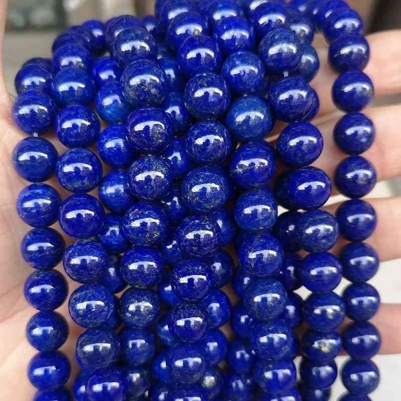 Natural Stone Lapis Lazuli Round Beads For Jewelry Making 15" Strand DIY Loose Spacer Accessorries For Bracelet 4 6 8 10 12 14mm
Natural Stone Lapis Lazuli Round Beads For Jewelry Making 15" Strand DIY Loose Spacer Accessorries For Bracelet 4 6 8 10 12 14mm