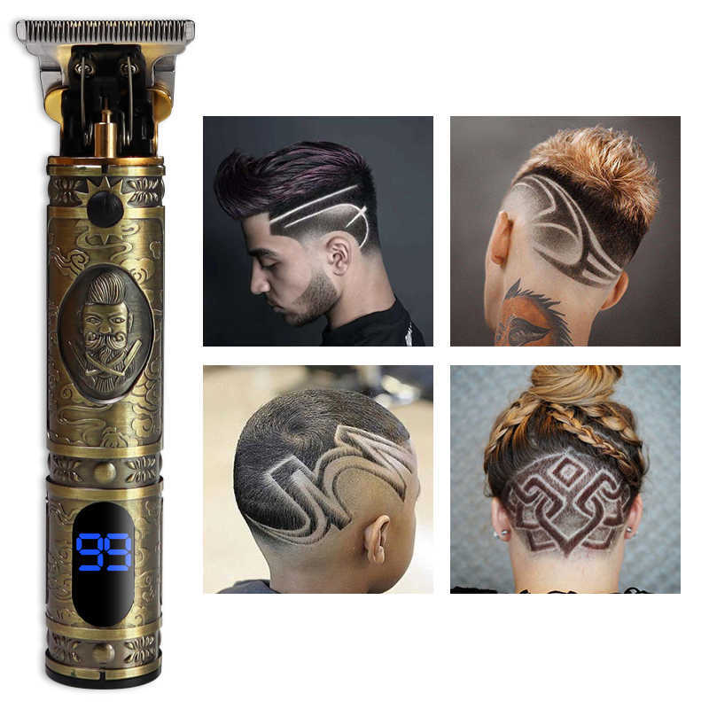 Electric shaver Razor men's beard trimmer hair clipper face hair trimmer razor for facial cleaning T type blade clipper P0817