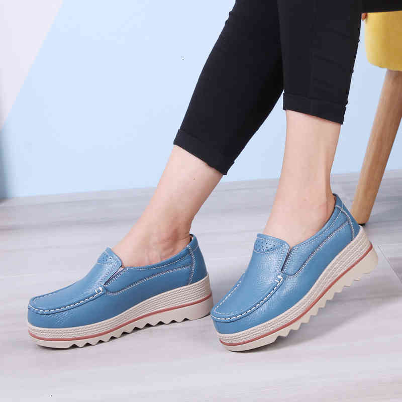 Genuine Leather Loafers For Women Slip-on Flat Shoes Platform Sneakers Light 5 Colors Ladies Height Increasing Thick Soles Flats, Black
Genuine Leather Loafers For Women Slip-on Flat Shoes Platform Sneakers Light 5 Colors Ladies Height Increasing Thick Soles Flats, Black