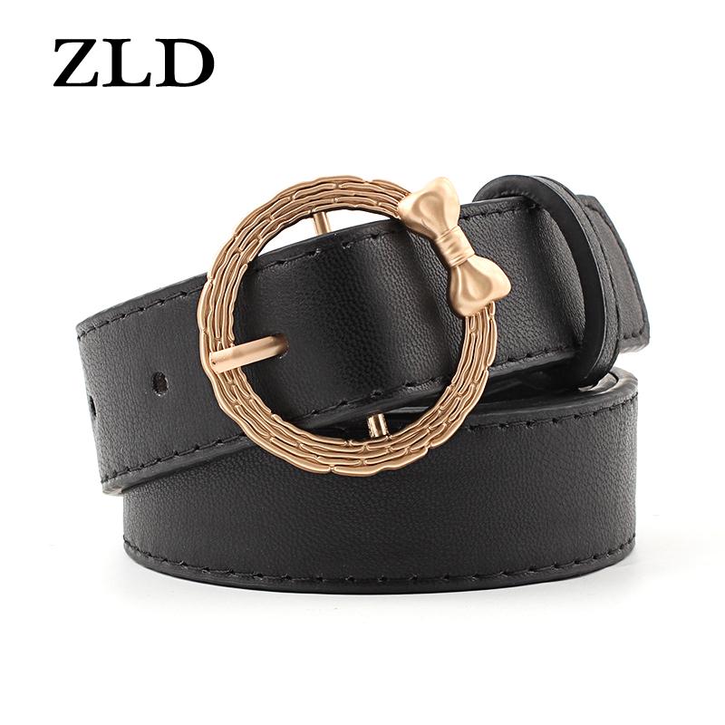 Belts ZLD Women's Belt Fashion Round Pin Buckle With Bow Pu Student Retro Wild Ladies Casual Trend Jeans Strap, White
Belts ZLD Women's Belt Fashion Round Pin Buckle With Bow Pu Student Retro Wild Ladies Casual Trend Jeans Strap, White