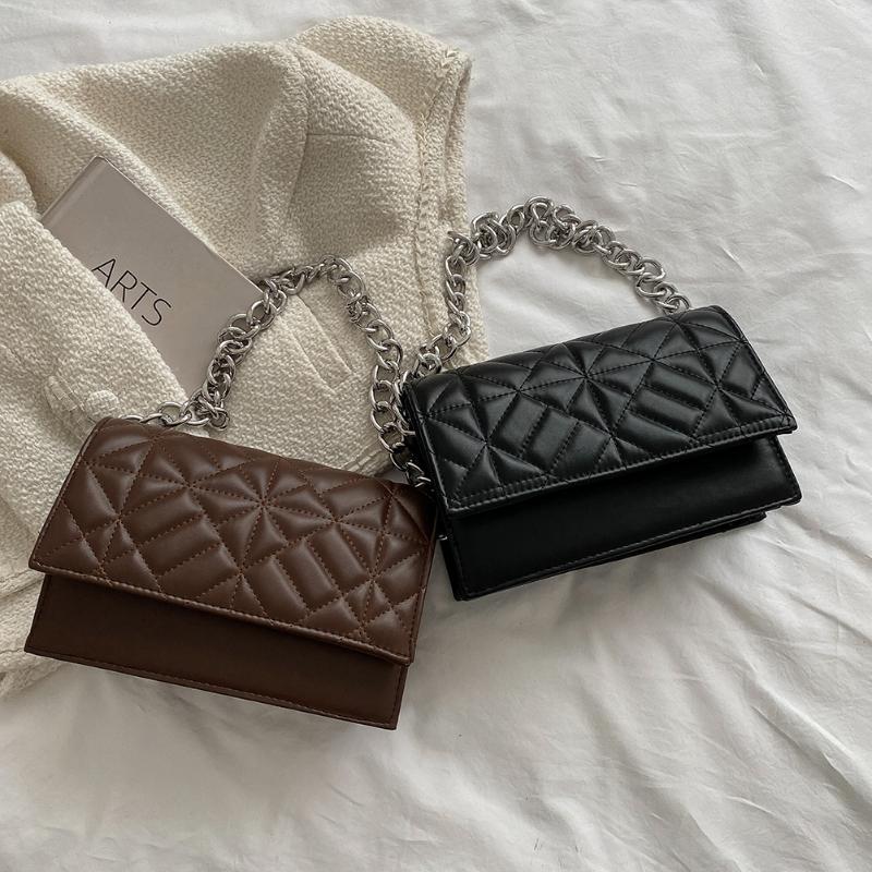 Evening Bags Vintage PU Ladies Shoulder Bag Diamond Lattice Pattern Daily Women Solid Color Flap Purse Underarm, Black
Evening Bags Vintage PU Ladies Shoulder Bag Diamond Lattice Pattern Daily Women Solid Color Flap Purse Underarm, Black