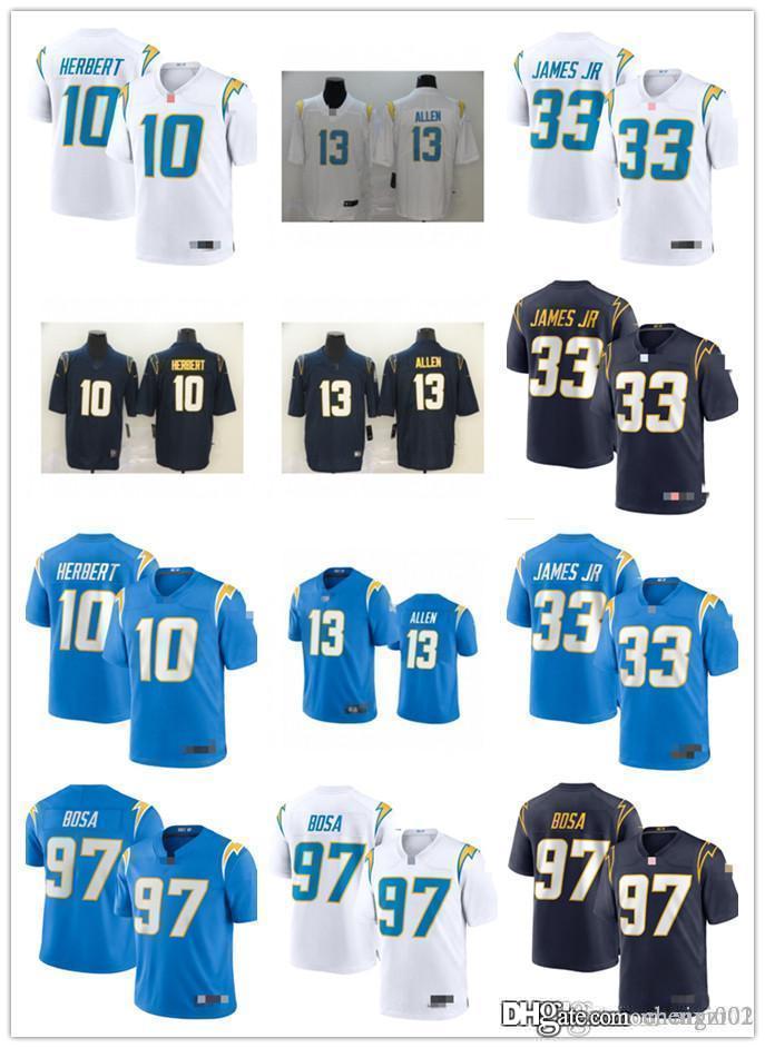 Mens Womens Youth Football Jerseys Los Angeles Chargers 97 Joey Bosa 13 Keenan Allen 33 Derwin James 10 Justin Herbert customs P, Black;red
Mens Womens Youth Football Jerseys Los Angeles Chargers 97 Joey Bosa 13 Keenan Allen 33 Derwin James 10 Justin Herbert customs P, Black;red