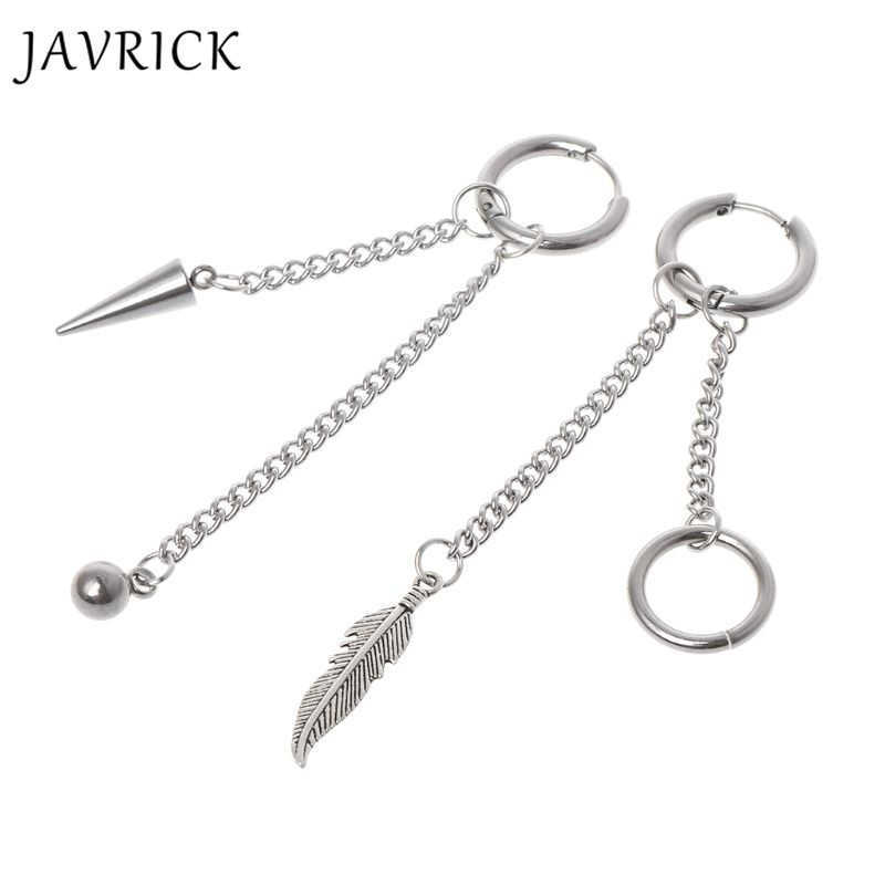 14 Pcs/Set Arrival Trendy Jewelry Earrings Stainless Steel Korean Fashion Personality For Men Women Boys Party Decoration 210624