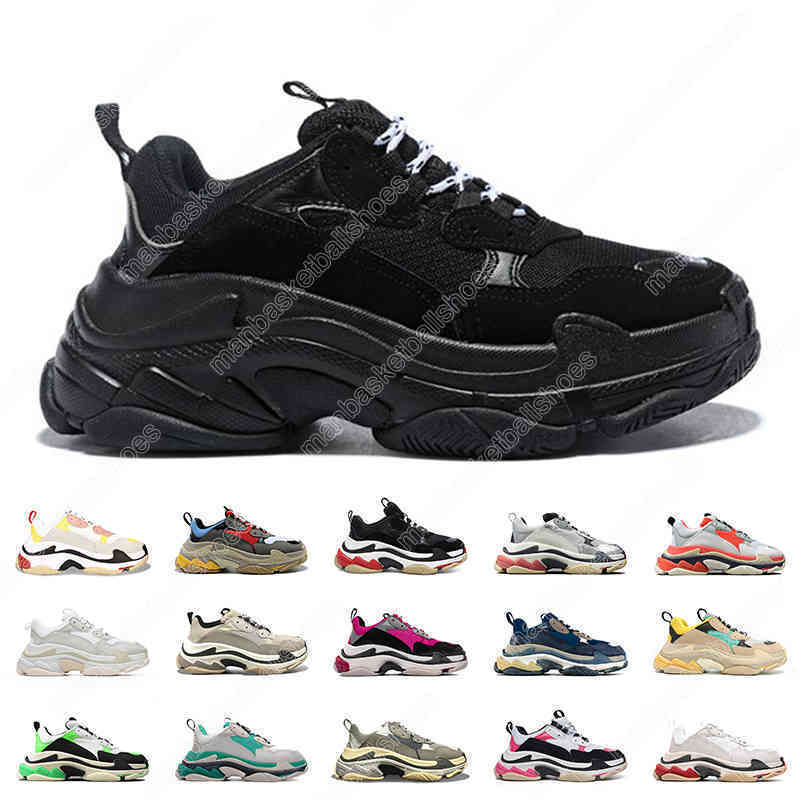 Breatheable Top Quality Women Men Luxurys Designers Run Shoes Triple s Sneakers Crystal Bottoms Pairs 17FW Loafers Vintage White Black Volt Sports, A35 36-40
Breatheable Top Quality Women Men Luxurys Designers Run Shoes Triple s Sneakers Crystal Bottoms Pairs 17FW Loafers Vintage White Black Volt Sports, A35 36-40