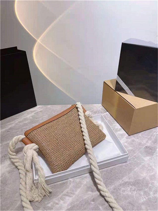 Personalized Straws Bags 2021 Ladies Quality Envelope Bag Messenger handBag Handbags Wallet Straw Knitted Series Style Styles Classic Fashi, Khaki
Personalized Straws Bags 2021 Ladies Quality Envelope Bag Messenger handBag Handbags Wallet Straw Knitted Series Style Styles Classic Fashi, Khaki