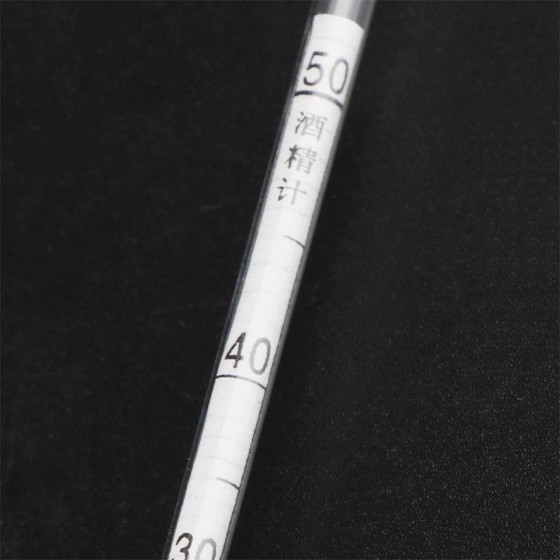 5 Pcs Hydrometer Tester Vintage Tool Alcohol Meter Wine Concentration Meter 0-50 Hydrometer Alcohol Tools 83XA