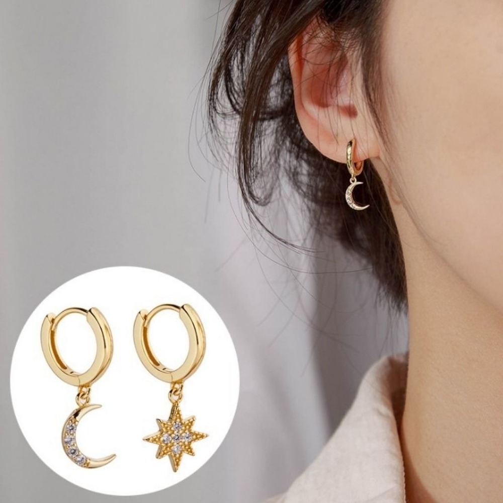 Fashion Fruit Insect Earrings Simple Multi-element Snake Pop Eye Lightning Earring Set Jewelry for Women