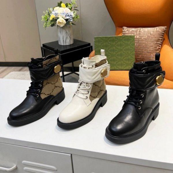 Women Platform Ankle Boots Fashion Canvas Leather Interlocking Horsebit Martin Boot Top Designer Ladies Winter Booties shoes size 35-42
Women Platform Ankle Boots Fashion Canvas Leather Interlocking Horsebit Martin Boot Top Designer Ladies Winter Booties shoes size 35-42