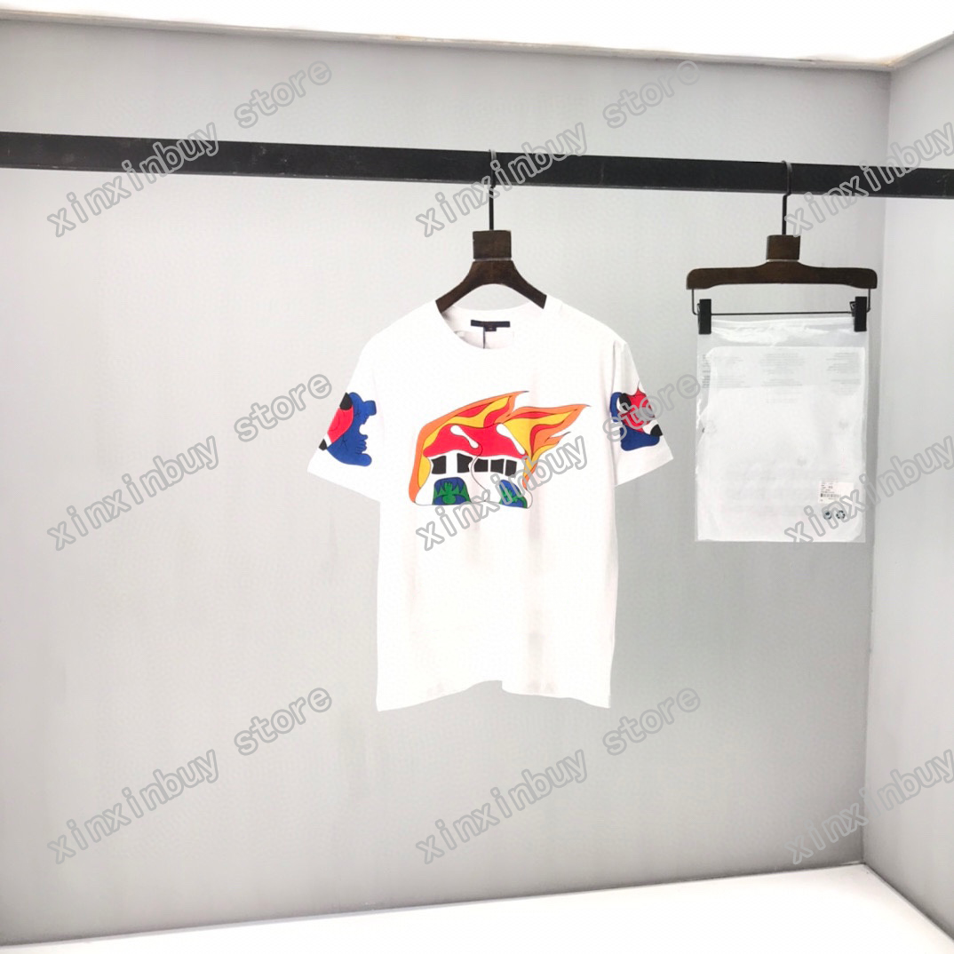 21ss Designers luxury Mens Womens T Shirts Graffiti Cartoon house Man Paris Fashion T-shirt Top Quality Tees Street Short Sleeve luxurys Tshirts gray, White;black
21ss Designers luxury Mens Womens T Shirts Graffiti Cartoon house Man Paris Fashion T-shirt Top Quality Tees Street Short Sleeve luxurys Tshirts gray, White;black