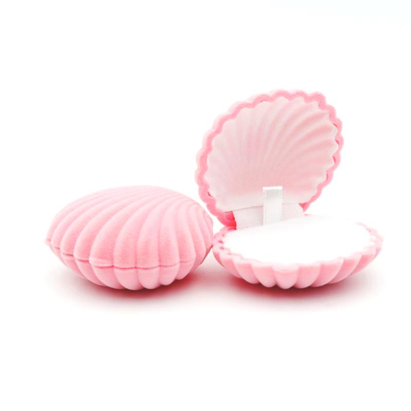 Jewelry Pouches, Bags 1 Piece Lovely Shell Shape Velvet Box Wedding Engagement Ring For Earrings Necklace Bracelet Display Gift Holder, Pink;blue
Jewelry Pouches, Bags 1 Piece Lovely Shell Shape Velvet Box Wedding Engagement Ring For Earrings Necklace Bracelet Display Gift Holder, Pink;blue