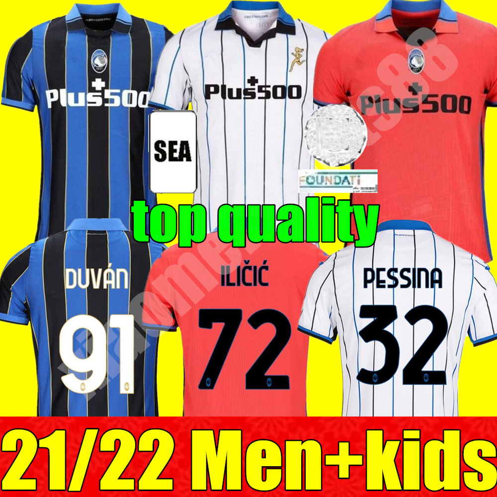 Men 21 22 Atalanta BC soccer jerseys 2021 2022 GOSENS PALOMINO LAMMERS L.MURIEL FREULER DE ROON Shirt ROMERO ILICIC DUVÁN PESSINA football uniform, Home+league patch
Men 21 22 Atalanta BC soccer jerseys 2021 2022 GOSENS PALOMINO LAMMERS L.MURIEL FREULER DE ROON Shirt ROMERO ILICIC DUVÁN PESSINA football uniform, Home+league patch