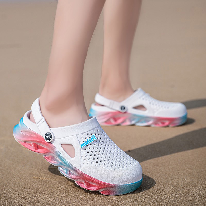 Newest Men Women Trainers Sport Size 44 Cross-border Summer Slippers Thick-soled Beach Shoes Couple Hole Shoe Outdoors Baotou Sandals Code:25LL-7790, 52659
Newest Men Women Trainers Sport Size 44 Cross-border Summer Slippers Thick-soled Beach Shoes Couple Hole Shoe Outdoors Baotou Sandals Code:25LL-7790, 52659