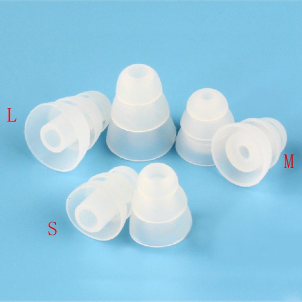 Universal Silicone Earbuds Eartips In-Ear Earphone Case Covers Cap Replacement Earbud Bud Tips Earplug Ear Pads Cushion 6pcs/lot