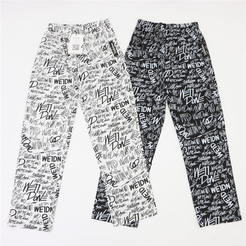 White Black Oversize Pants Sweatpants Men Women 1 High Quality Graffiti Full Trousers
White Black Oversize Pants Sweatpants Men Women 1 High Quality Graffiti Full Trousers