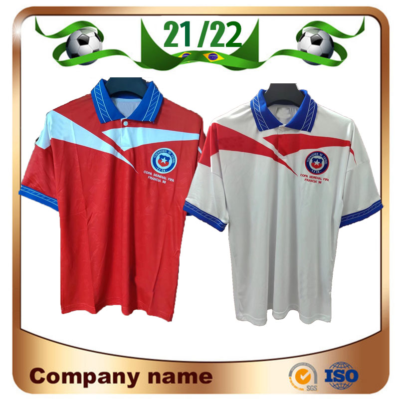 1998 Retro Edition Chile Soccer Jerseys 98 Home national team Maillots De Foot shirt Man Short sleeve football uniform, 1998 away
1998 Retro Edition Chile Soccer Jerseys 98 Home national team Maillots De Foot shirt Man Short sleeve football uniform, 1998 away
