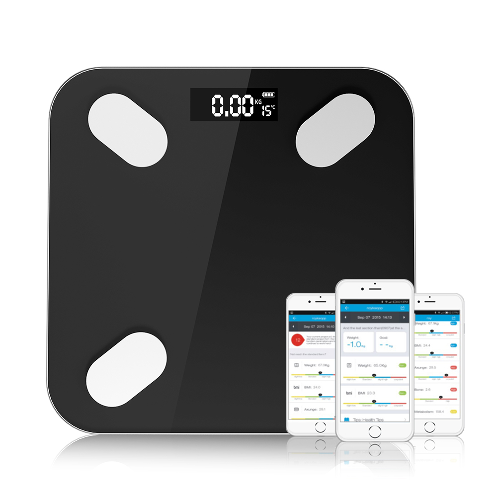 Body Fat Floor Scale Smart Wireless Digital Bathroom Weight Scale Body Composition Analyzer Health Monitor With Smartphone App
Body Fat Floor Scale Smart Wireless Digital Bathroom Weight Scale Body Composition Analyzer Health Monitor With Smartphone App