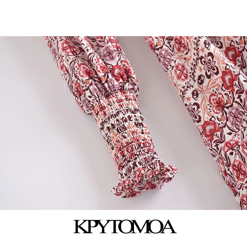 Women Fashion With Bow Tied Printed Ruffled Mini Dress Long Sleeve Side Zipper Female Dresses Vestidos 210420