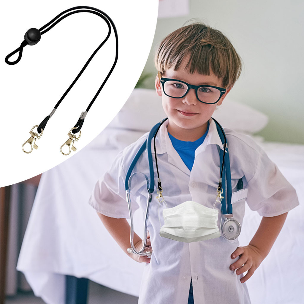1/2/5/10/15/20 buckle adjustable length elastic band cable face mask buckle elastic safety cord convenient diy mask holder