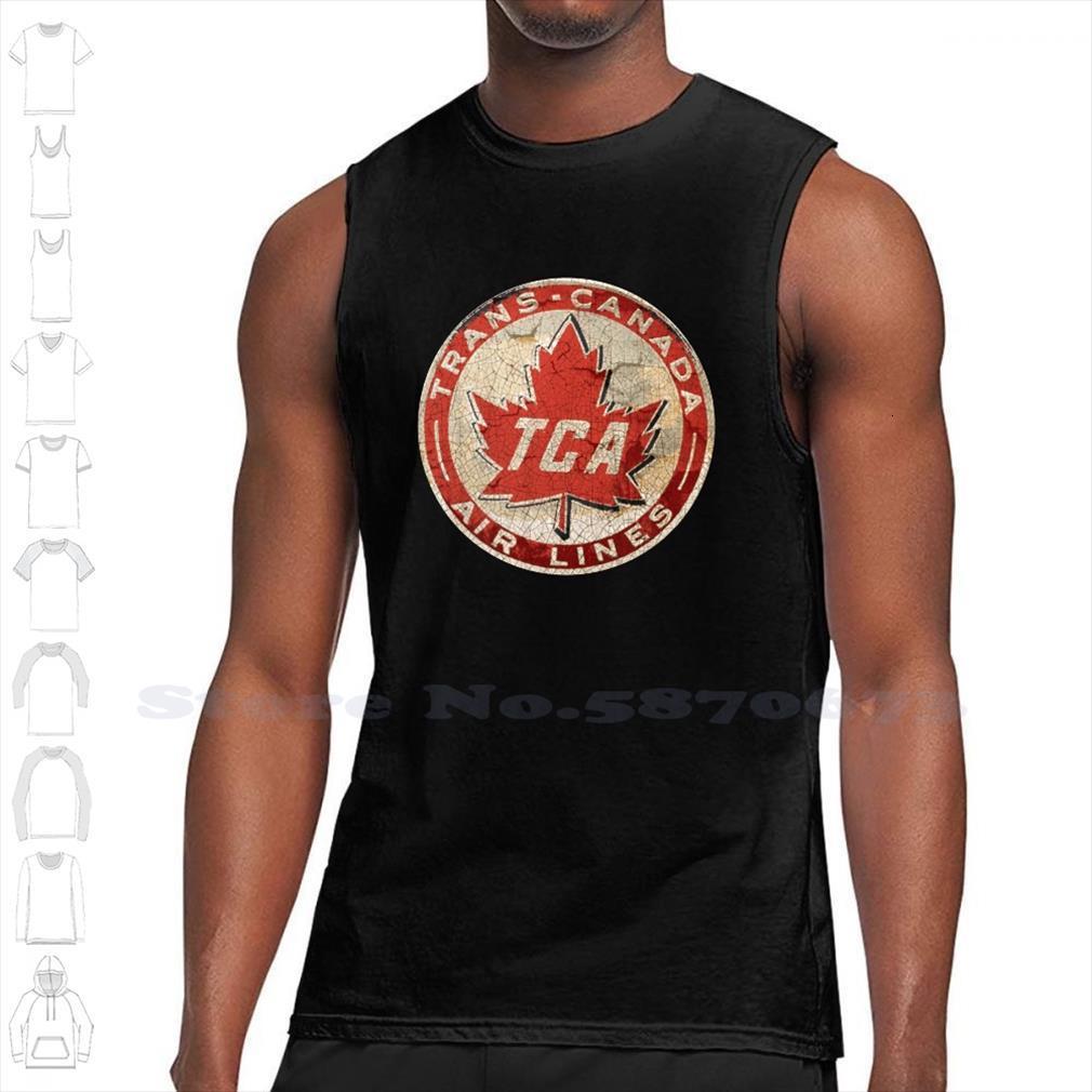 trans canada airlines vintage sign tca summer funny tank sleeveless vest for men women, White;black
trans canada airlines vintage sign tca summer funny tank sleeveless vest for men women, White;black