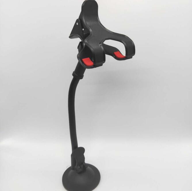 Universal Long Arm Car Holder Mount with Clip Suction Cup 360 Degree Rotated Windshield Phone Holder For 4.7 inch 6.8inch Cellphone with Box