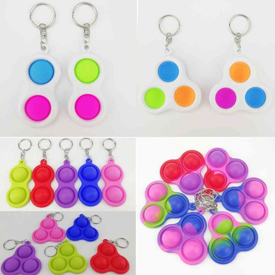 Finger Push Bubble Keychain Kids Novel Fidget Keychains Simple Dimple Toys Key Holder Rings Bag Pendant Decompression Toy H32531I
Finger Push Bubble Keychain Kids Novel Fidget Keychains Simple Dimple Toys Key Holder Rings Bag Pendant Decompression Toy H32531I