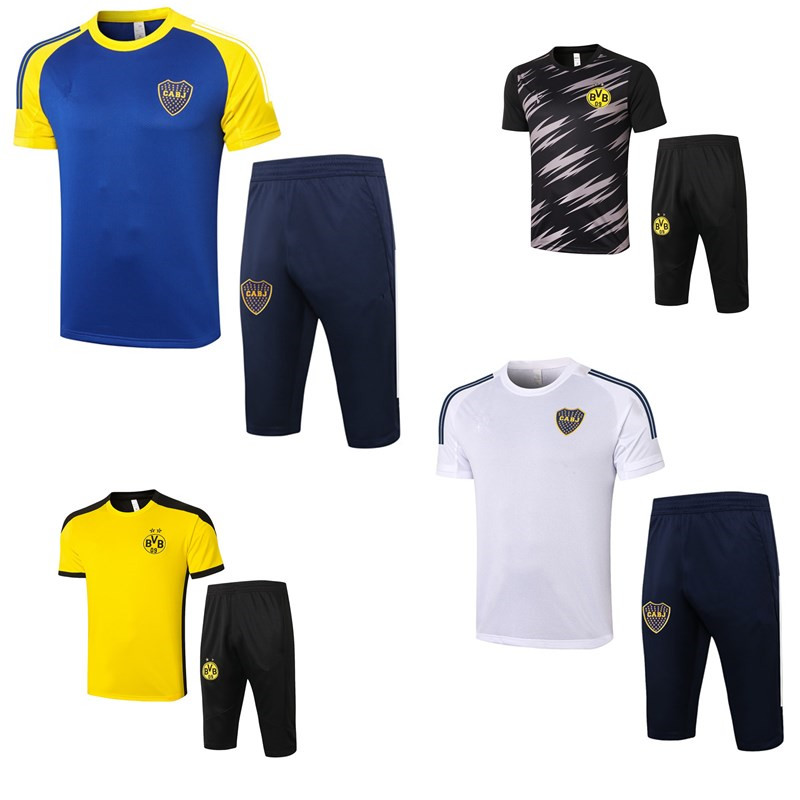 Dortmund men Boca jersey Football short movement sleeve training uniform 2021 suits tracksuit kit foot soccer chandal futbol designers tracksuits, Black
Dortmund men Boca jersey Football short movement sleeve training uniform 2021 suits tracksuit kit foot soccer chandal futbol designers tracksuits, Black