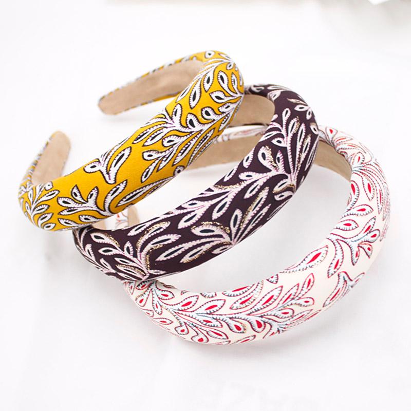 Hair Accessories Korean Fashion Ethnic Style Headband Ladies Fabric Sponge Hairband Pastoral Retro Printing Decoration Hoop
Hair Accessories Korean Fashion Ethnic Style Headband Ladies Fabric Sponge Hairband Pastoral Retro Printing Decoration Hoop