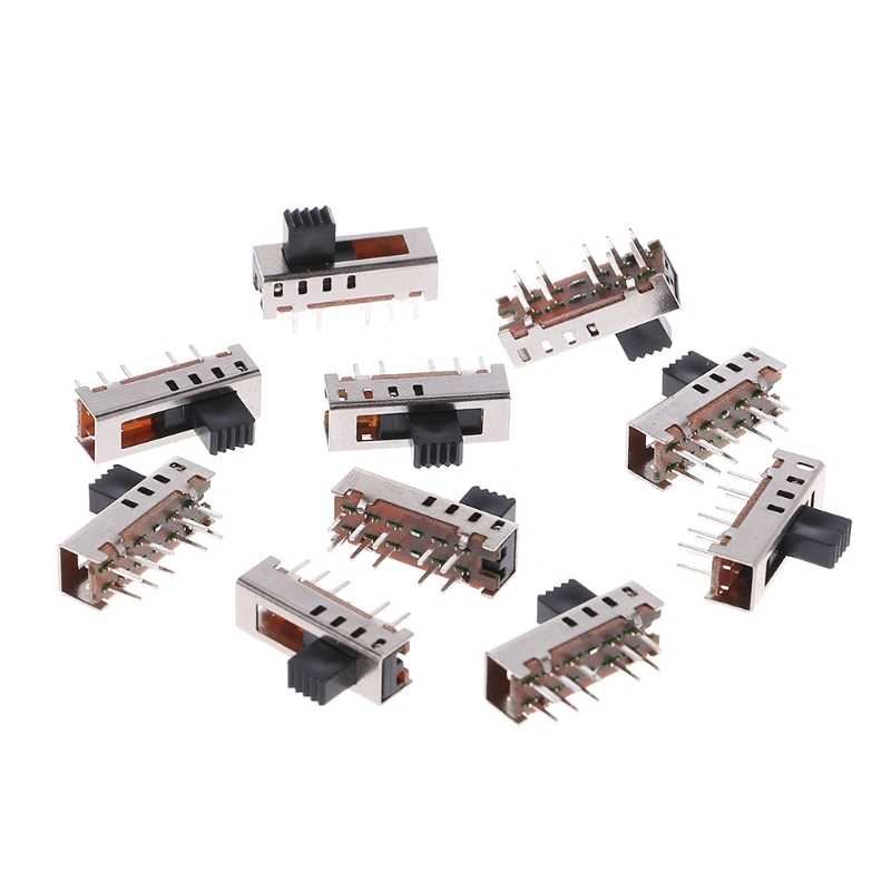 10Pcs SS24E01-G5 Shift switches Vertical 0.5A 10 Pin 4 Position Tuimel switch 40JA