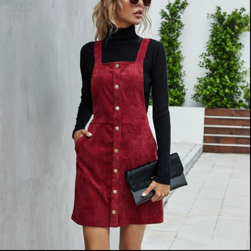 women dresses womens corduroy a line dress spring autumn cute solid color square collar suspender single breasted overall mini, Black;gray
women dresses womens corduroy a line dress spring autumn cute solid color square collar suspender single breasted overall mini, Black;gray