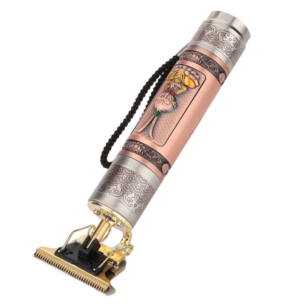 Electric Hair Clipper Professional Trimmer For Men Mower Rechargeable Shaver Razor 0mm Barber Hair Cutter Machine Tondeuse Barbe P0817