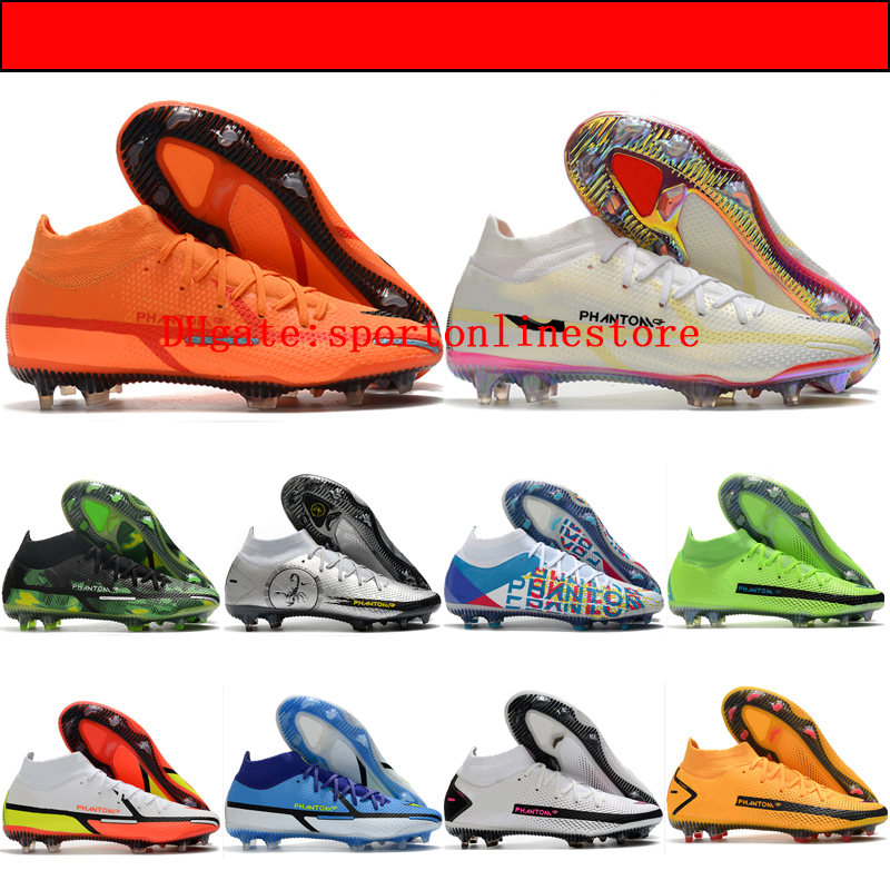 top quality mens soccer boots Phantom GT2 Dynamic Fit Elite FG football cleats Shock Wave Recharge outdoor shoes scarpe da calcio Motivation Pack Breathable, Color 6
top quality mens soccer boots Phantom GT2 Dynamic Fit Elite FG football cleats Shock Wave Recharge outdoor shoes scarpe da calcio Motivation Pack Breathable, Color 6