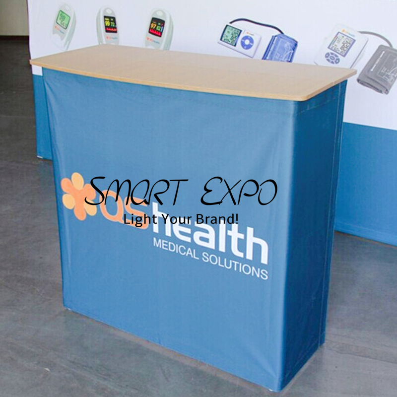 Tradeshow Collapsible Display Counter Retail Supplies with Custom Printing