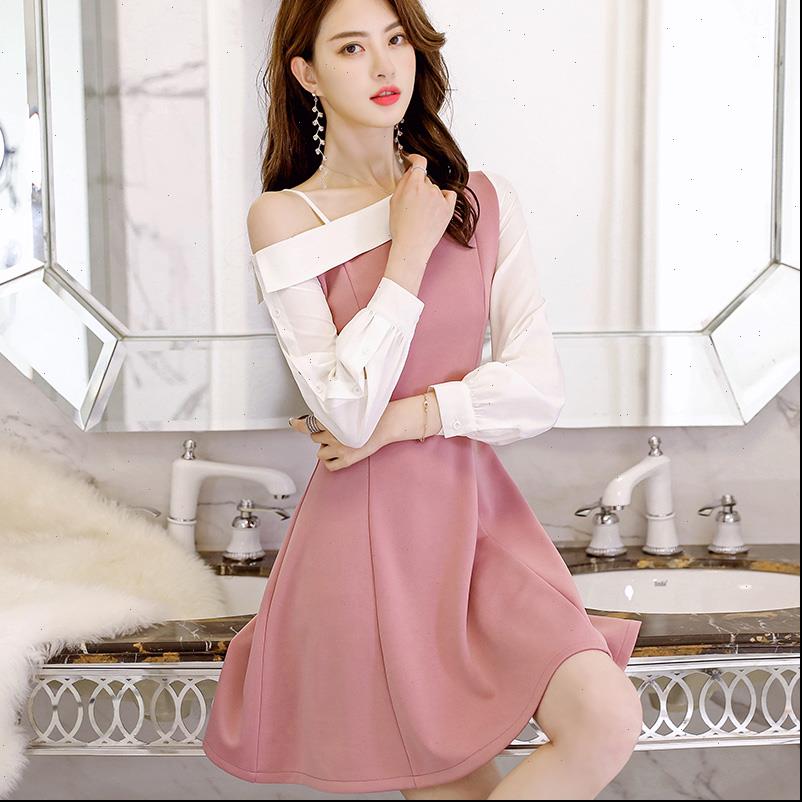 spring summer korean clothing women dresses office long sleeve fashion asymmetrical neck high waist vestidos, Black;gray
spring summer korean clothing women dresses office long sleeve fashion asymmetrical neck high waist vestidos, Black;gray