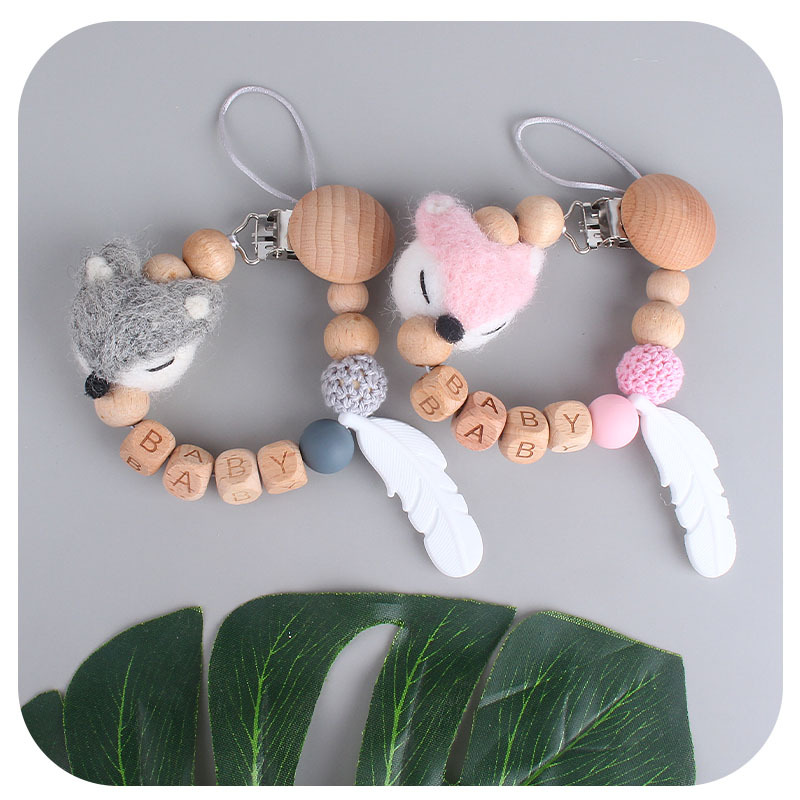 Ins Fox Wood Baby P… - image