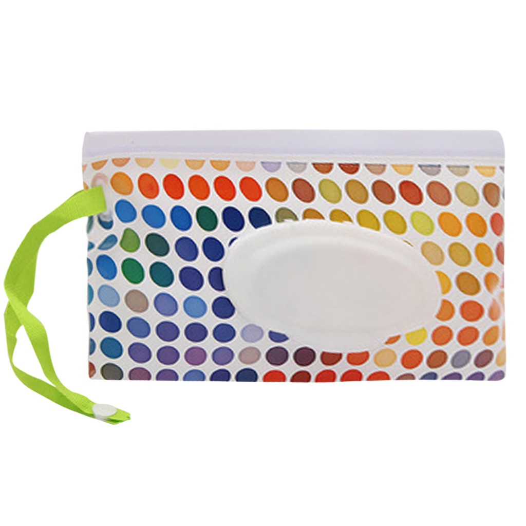 Handsome of the printed animated drawings home tissue box clean eco-friendly wet wipe box clamshell belt snap container in case 1pc