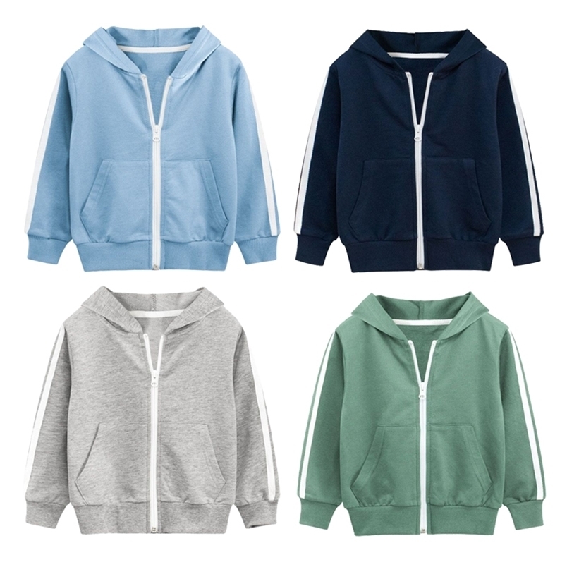 Boys Girls Zipper Sweatshirt Spring Autumn Cardigan Casual Long Sleeve Baby Hooded Sport Top Jacket Kids Cotton Outerwear 211111, As picture
Boys Girls Zipper Sweatshirt Spring Autumn Cardigan Casual Long Sleeve Baby Hooded Sport Top Jacket Kids Cotton Outerwear 211111, As picture