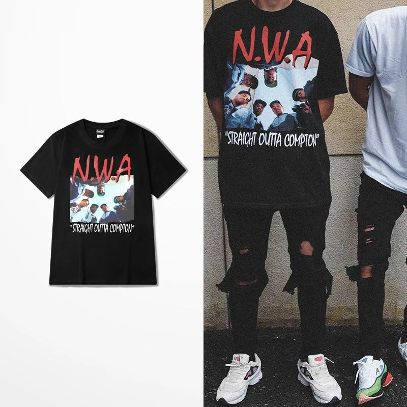 ZSIIBO T Shirt Nwa Straight Out Compton Memory Hip Hop Men Tshirt Homme Camisetas Hombre Tee, White
ZSIIBO T Shirt Nwa Straight Out Compton Memory Hip Hop Men Tshirt Homme Camisetas Hombre Tee, White