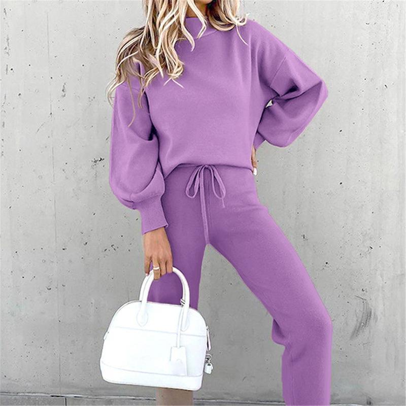 Running Sets Fashion Women's Solid Colors Tracksuit Long Sleeve Sweatshirt Casual Lace-up High Waist Sports Sweatpants Pants Set#g4, Black;blue
Running Sets Fashion Women's Solid Colors Tracksuit Long Sleeve Sweatshirt Casual Lace-up High Waist Sports Sweatpants Pants Set#g4, Black;blue