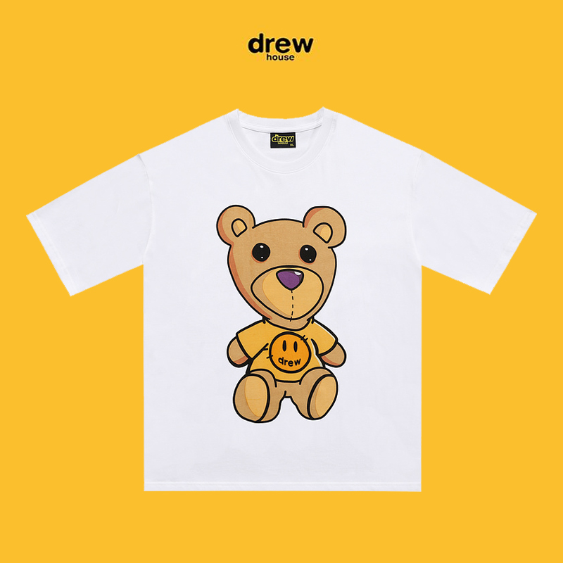 Drew House T-shirt Drewhouse Teddy Bear Print Tee Man Summer Short Sleeves Hip Hop Men Women Smile Tees Streetwear Tops O-Neck Cotton Loose Oversize Yelllow Face, Contact us
Drew House T-shirt Drewhouse Teddy Bear Print Tee Man Summer Short Sleeves Hip Hop Men Women Smile Tees Streetwear Tops O-Neck Cotton Loose Oversize Yelllow Face, Contact us
