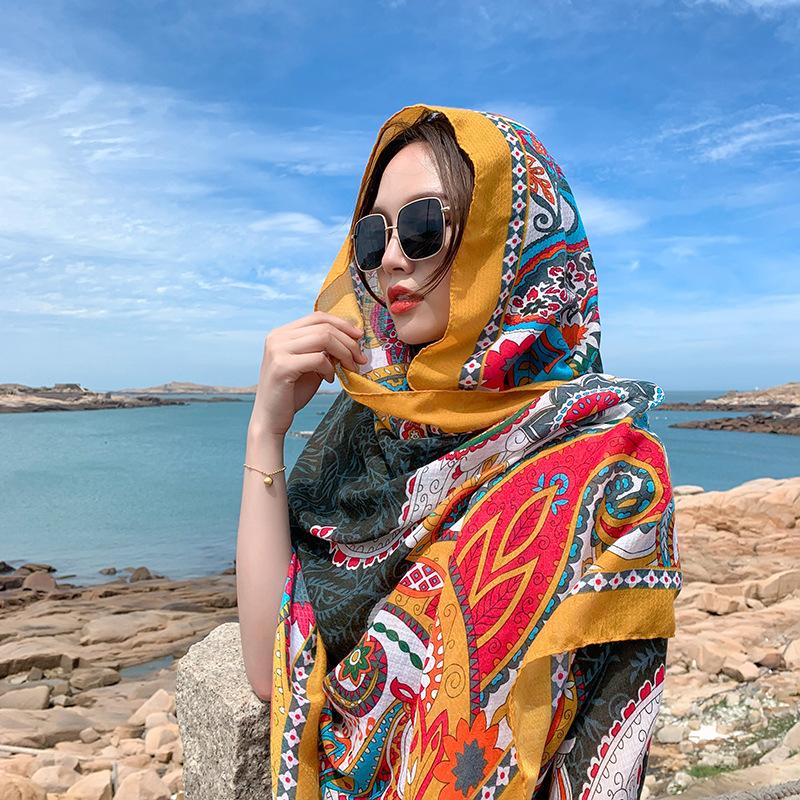 Scarves 2021 90x180cm Twill Cotton Summer Beach Dress Bikini Cover-ups Sarong Wrap Scarf Women Brazilian Swimsuit Bathing Cover Up
Scarves 2021 90x180cm Twill Cotton Summer Beach Dress Bikini Cover-ups Sarong Wrap Scarf Women Brazilian Swimsuit Bathing Cover Up